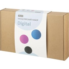 Набор канцелярский подарочный Attache Selection Digital розовый