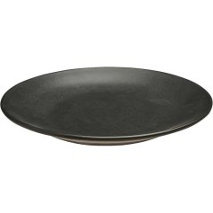 Тарелка безбортовая,d=28см,фарфор,черный Seasons (187628 черный)