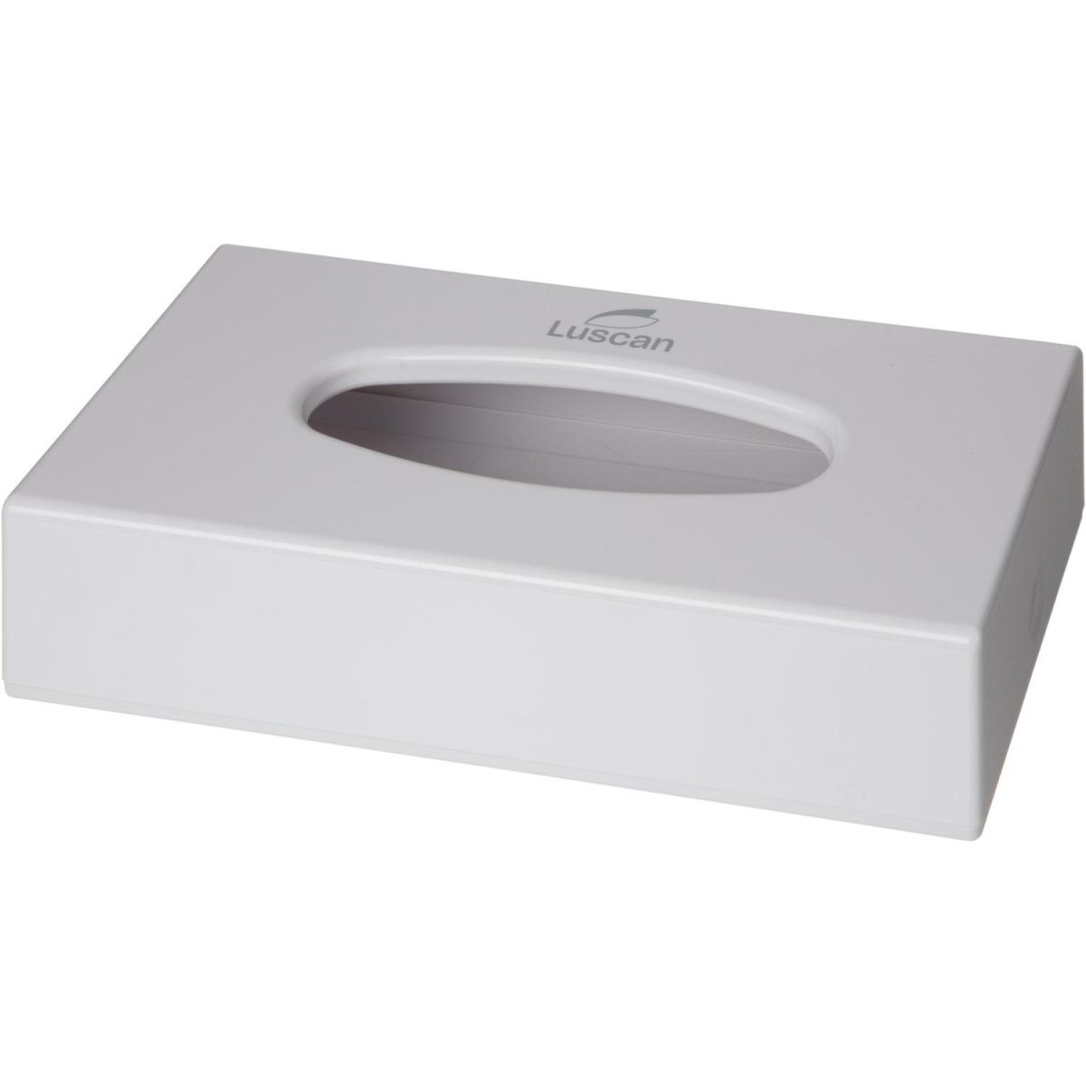 Диспенсер для салфеток косметических Luscan пласт.белый