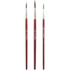 Набор кистей Классика цвета, 3 шт. БЕЛКА (круглые № 2 ,3, 5) 33С 2176-08