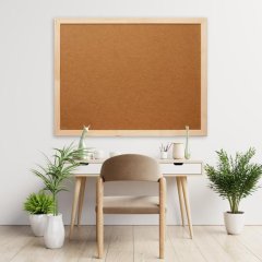 Доска HDF Attache Economy 45х60 деревян. рама