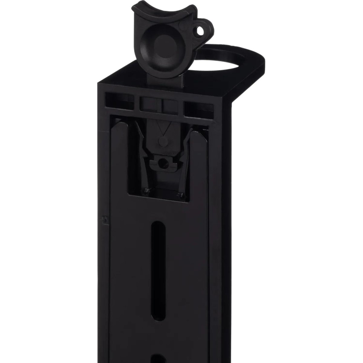 Держатель для флакона настенный,пластиковый,черный, 12шт/уп