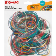 Резинка универсальная 200 г/уп, d=80 мм в ассортименте