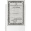 Файл-вкладыш А4 22-25мкм Выбор есть, гладкие, с перф, 100шт./уп