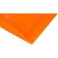 Совок ручной большой 300х310 мм, пластик, оранжевый 80301-7