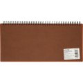 Планинг датированный 2026, коричнев 303х150 мм, 120 стр,АТТАСНЕ Вива