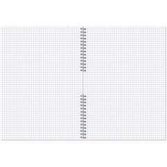 Тетрадь общая 48л,клет,А4,спир,обл.карт,Графо