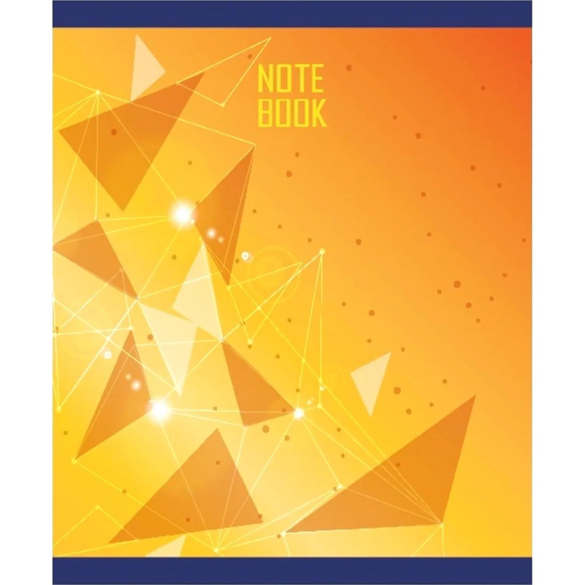 Тетрадь общая А5,48л,кл,скоб,блок-офсет-2 Galaxy син/зел/жел/кр асс