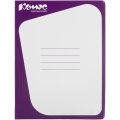 Скоросшиватель картон. Комус каширован.картон 30мм сиреневый