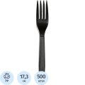 Вилка однор.столов. ПП набор 1/1 черн.в инд.уп., 500 шт/кор (H11-013)