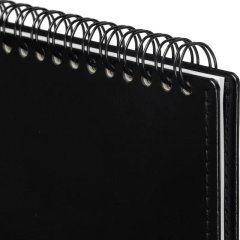 Планинг датированный 2026, черн, 303х150 мм, 120стр, Agenda