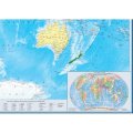 Карта настенная Мир политическая 1:15млн., 2,33х1,58м