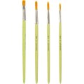 Набор кистей ZOO,4шт.СИНТЕТИКА(круглые №3,4,5;плоская №7 33С 2186-08