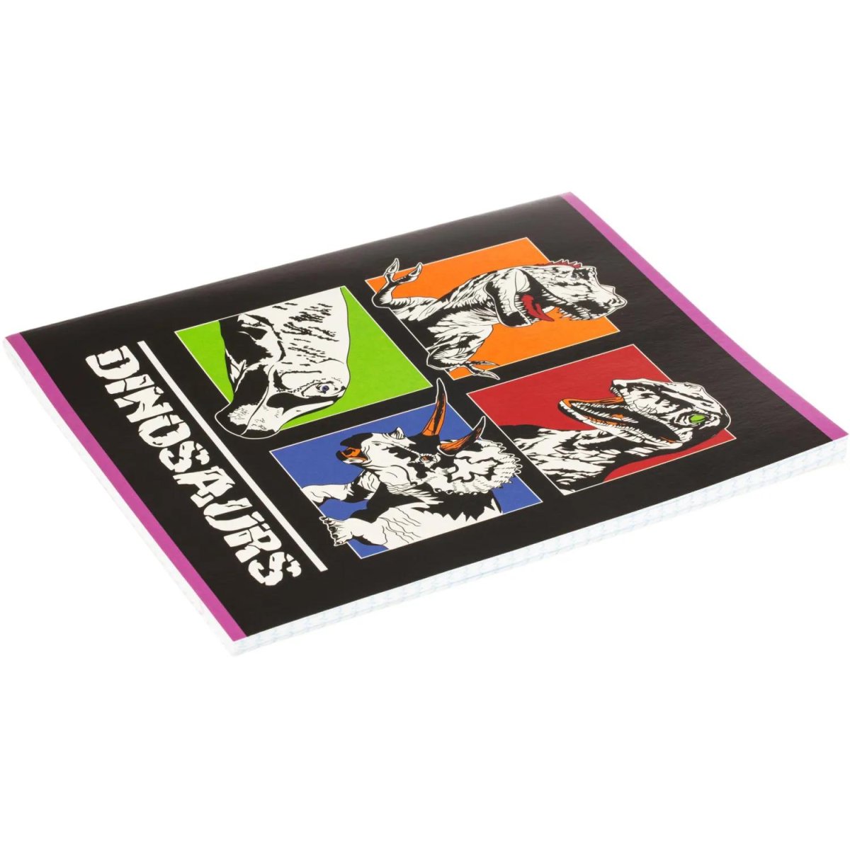 Тетрадь общая А5 48л с полями, клетка, микс в ассортименте, 40шт/уп