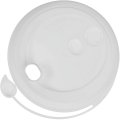 Крышка д/стакана с питейн.ПП d-80мм матовый/бел., 1000шт/кор (3002М/Б)