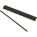 Трубочки для коктейля  бумажная чёрная 205мм, d-6мм, в инд. упак.1500шт/кор