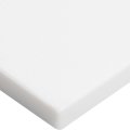 Доска разделочная 600х400х18 белая пластик (мки307)