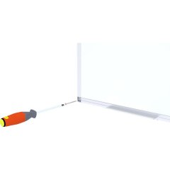 Доска магнитно-маркерная 100х150 эмаль Комус Premium алюмин. рама Россия