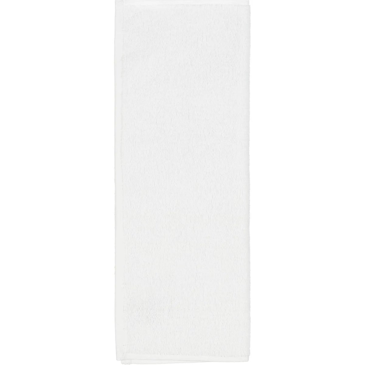 Полотенце Luscan махровое 50х90, 500 гр/м2, Oтель белый, Турция, 5 шт/уп