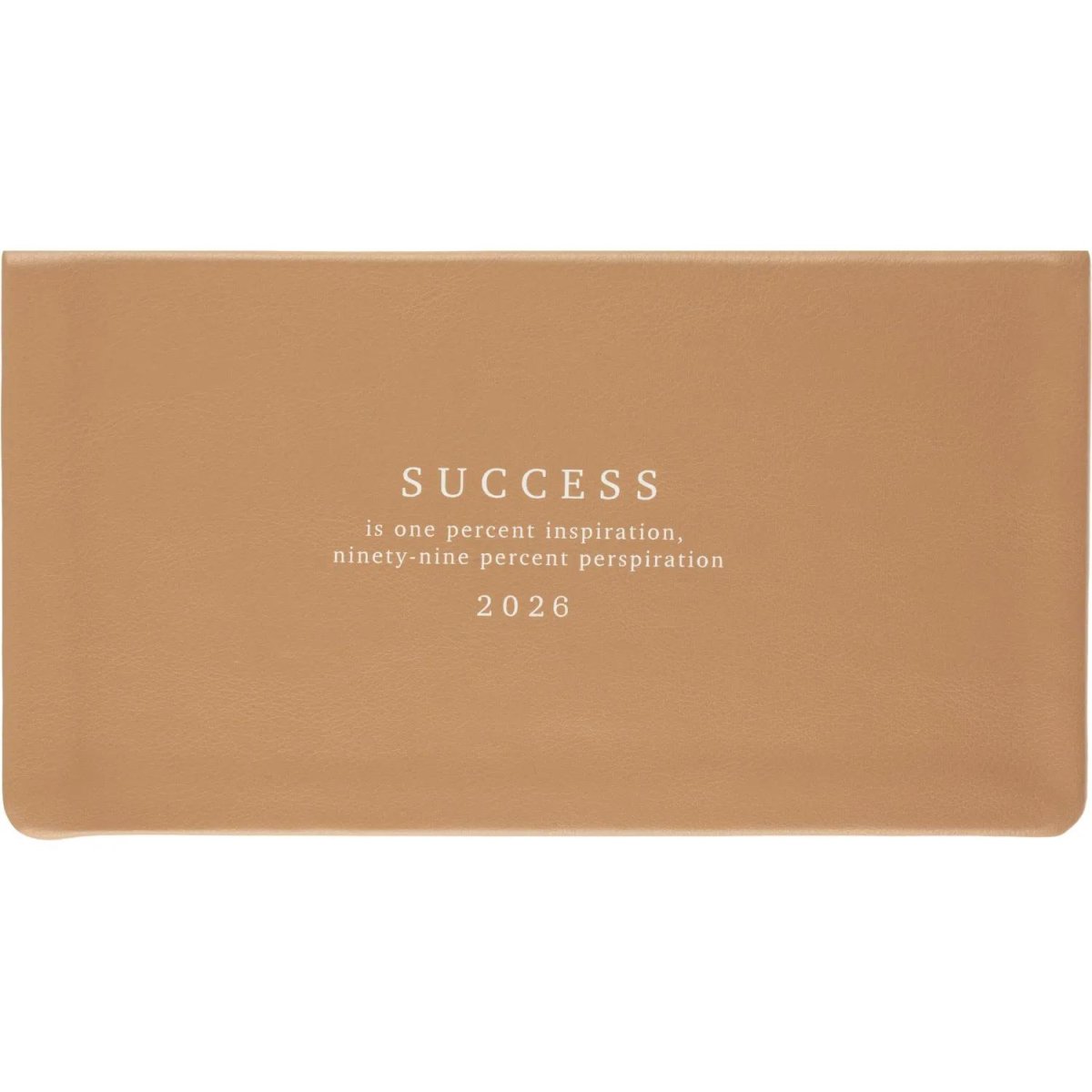Еженедельник датированный 2026 IF 16х9см 64л, мягк Success I1835/beige