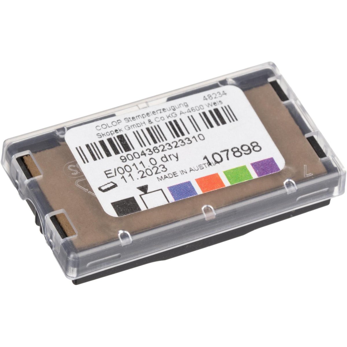 Подушка штемпельная сменная E/0011(E/4911) неокраш., для Trodat 4911, 4820