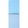Блокнот А6,60л,кл,спир,пласт.обл,тонир.бл. Attache Bright colours Голубой