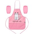 Фартук для труда Комус КлассFriendly cats карман,нарукв,490x390мм,ФН61-20-2