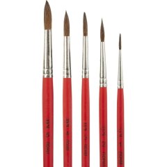 Набор кистей Классика цвета, 5 шт. ПОНИ (круглые №1,2,3,4,5) 33С 2178-08