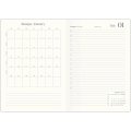 Ежедневник датированный 2026 IF 14х20см 176л, тв с рез, Grace I1714/l-brown