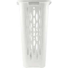 Корзина для белья Keeplex Light с крышкой 37л белое облако