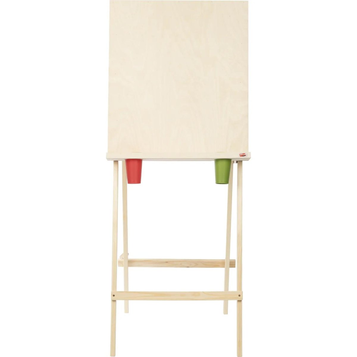 Мольберт напольный Хлопушка Комус Арт 60х135см, одностор., 2 стакана