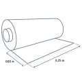 Пленка ТУ ПОФ первич. 250/500ммх600мх19мкм, полурук., 5,25кг нетто/рул
