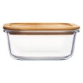 Контейнер стекл квадр 520мл бамб/кр Studio TM Appetite