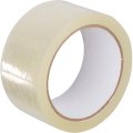 Клейкая лента упаковочная 48ммх66мх38мкм, прозрачная, 6 шт/уп