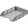 Лоток горизонтальный для бумаг Выбор есть сетчатый непрозрачный серый