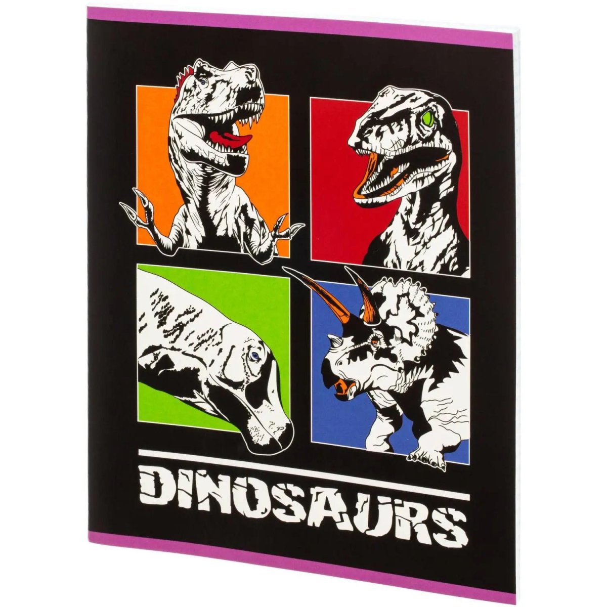 Тетрадь общая А5 48л с полями, клетка, микс в ассортименте, 40шт/уп