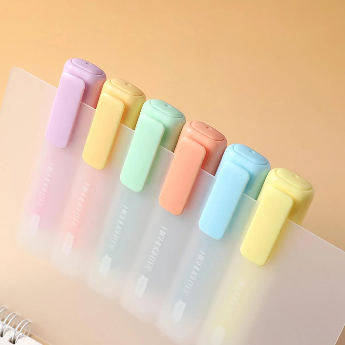 Набор текстовыделителей Deli EU629,скош.нак 1-5мм, 6 цветов