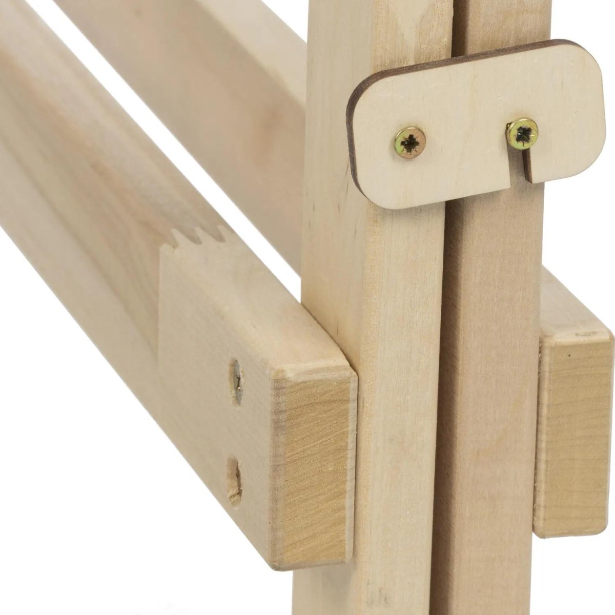 Мольберт напольный Хлопушка Комус Арт, 60х120см, односторонний, фанера