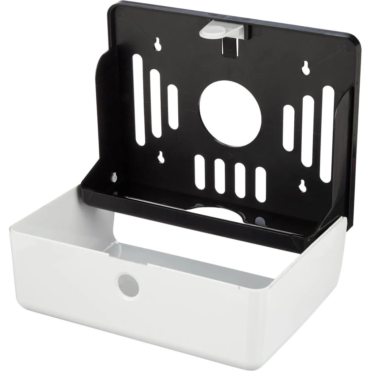 Диспенсер для полотенец лист.10х26х18,5 см. пластик, белый