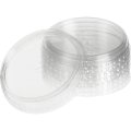 Крышка для стакана d95мм плоская с отверстием ПЭТ 1000шт/кор