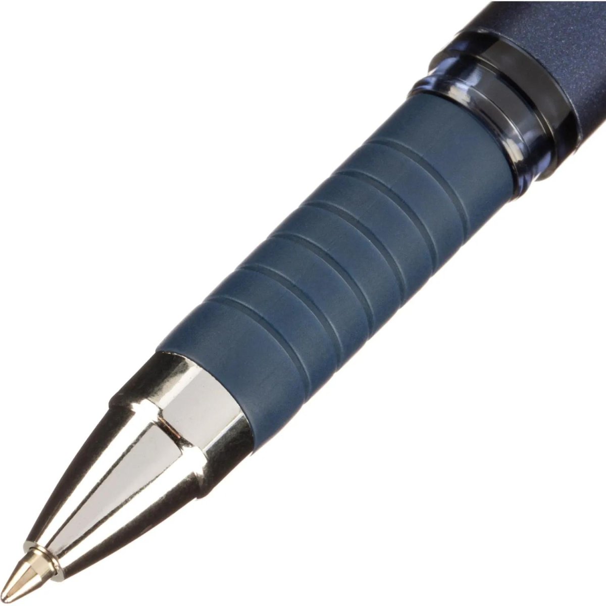 Ручка шариковая неавтомат. Deli EQ126-BL,пулевидн.нак,син,0,7мм, пласт,асс