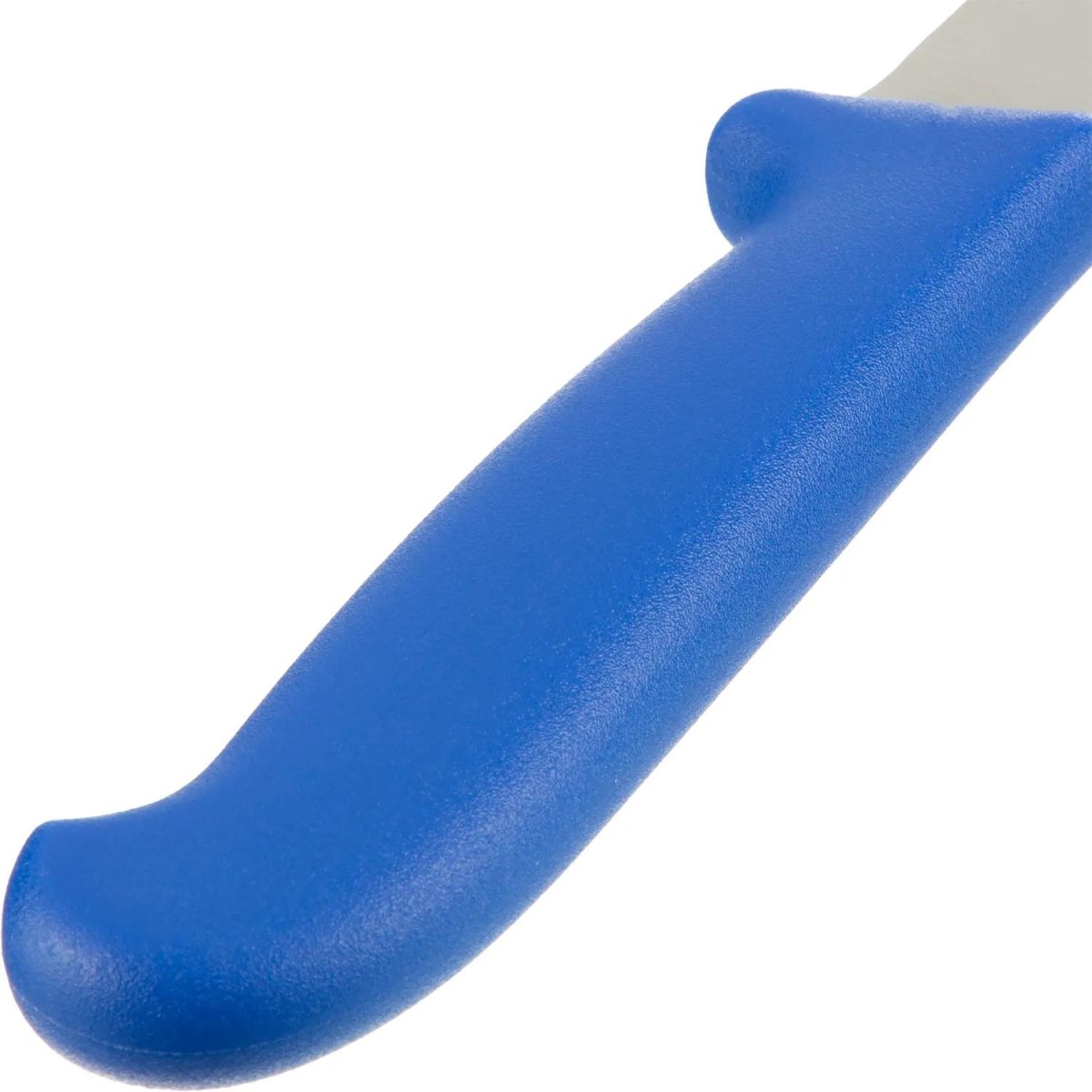 Нож разделочный  лез 150 мм  толщ 2 мм  3Cr13  синяя пластиковая ручка