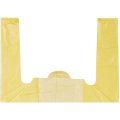 Пакет-майка ПНД 30+14x57 см, 18 мкм, 200 шт/уп, желтый