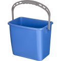 Ведро FBK 6л синее, с мерной шкалой, прямоугольное 26x19x21,5 см., 91027-2