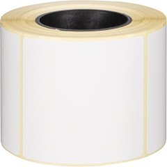 Термотрансферные этикетки ПГЛ 58х60 (4 шт.)+риббон WAX 60x100 в комплекте