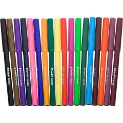 Фломастеры Комус Класс ColorPics набор 18 цв.,вентилир.,смыв., блист. упак