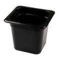 Гастроемкость Restola полипропилен GN 1/6 176х162х150 мм черная, 422102113