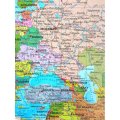 Карта настенная Мир политическая  1:25млн.,1,43х1,02м