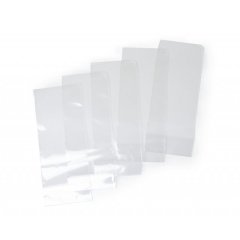 Пакет БОПП 100х250 мм (донная складка 40+40) 35 мкм 100 шт/уп