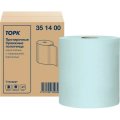 Бумага протирочная Торк/Tellus 1сл с перфорацией бирюзовый 1рул 351400